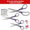 SINGER® Multi-Size Purple 9 Piece Comfort Grip Scissor Set